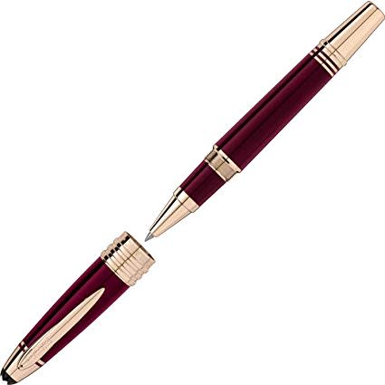 MON01137 - JFK BURGGUNDY ROLLERBALL PEN