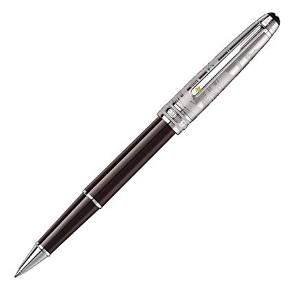 MON01158 - CLASSIQUE MEISTERSTUCK LE PETIT PRINCE BROWN AND SILVER PEN