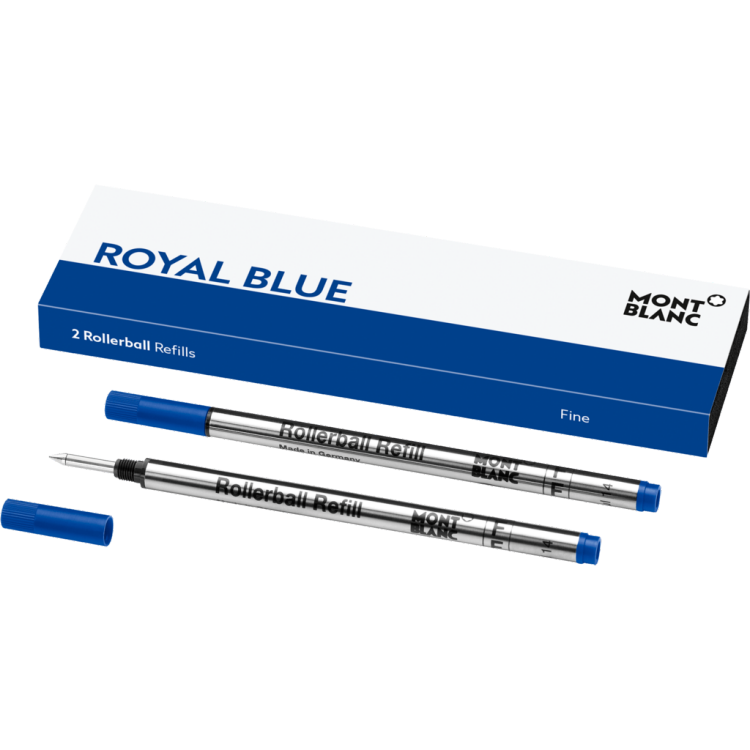 Royal Blue 2x1 M Rollerball Pen Refill