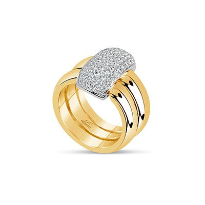 18k Yellow Gold Diamond Ring (.82ct)