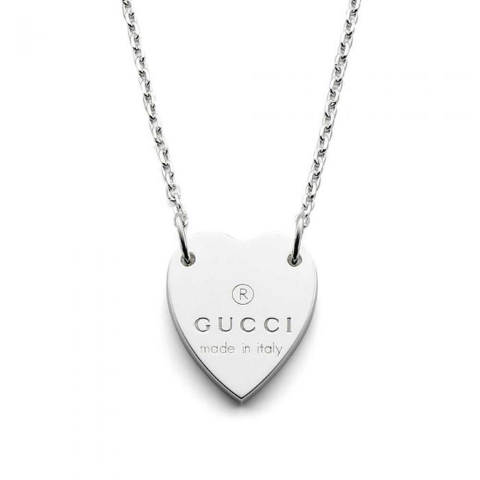 Stainless Steel Trademark Heart Necklace