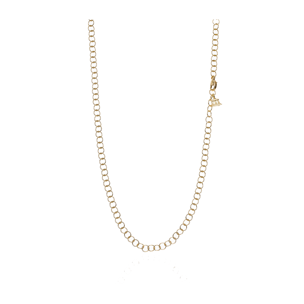 18k Yellow Gold 18' Round Chain