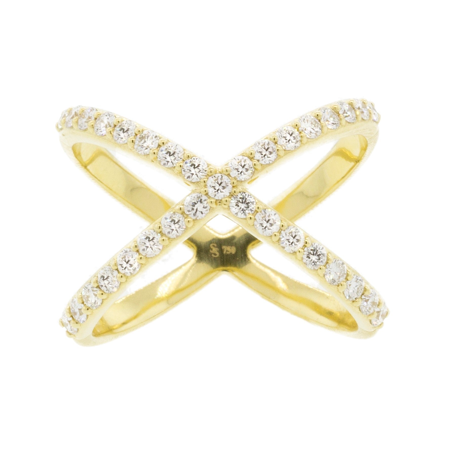 Stardust Criss Cross Ring Penny Preville, 54% OFF