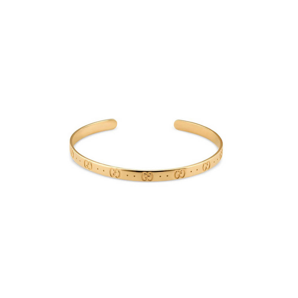 Iconic Bangle Bracelet (18k Yellow Gold)