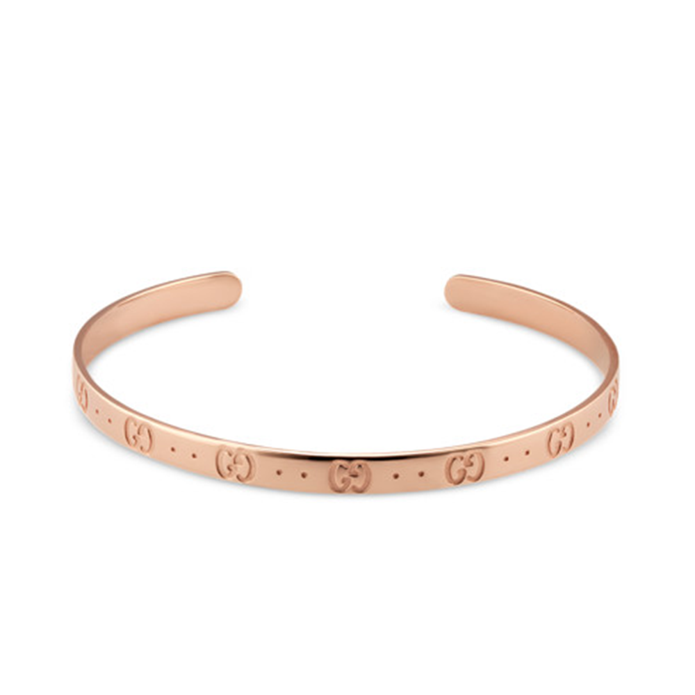 Iconic Cuff Bracelet (18k Rose Gold)