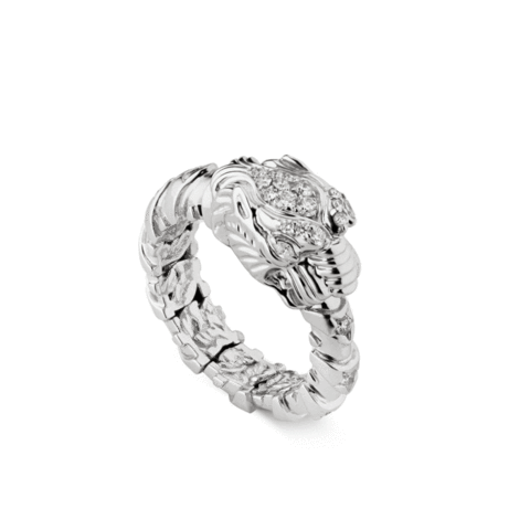 Diamond Dionysus Ring (18k White Gold)