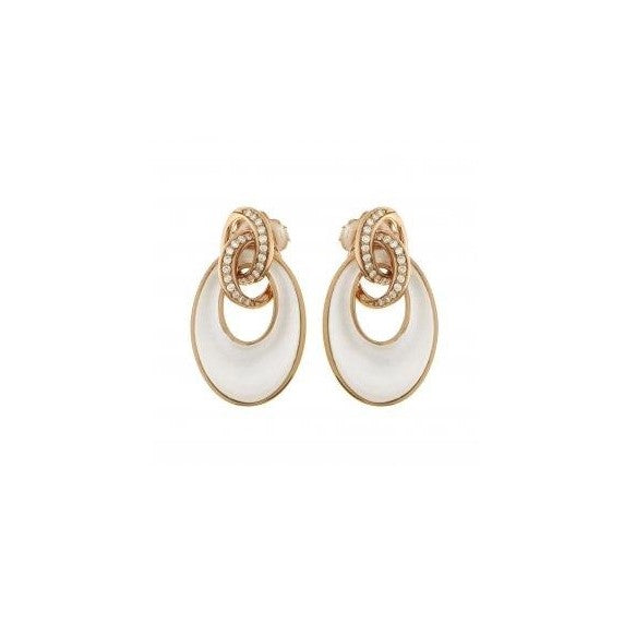 18k Rose Gold Mother of Pearl Liaison Earring (Chimento)