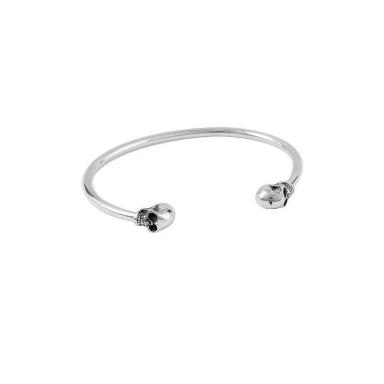 Sterling Silver Cuff With Skull (King Baby)